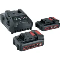 Flex 532740 P-Set 22 Q Accu en acculader voor gereedschap 18 V 2.5 Ah