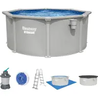 Bestway Zwembad hydrium set (zandfilter) rond 305