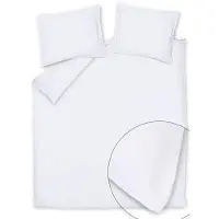 Vandyck Dekbedovertrek Pure Serene White Katoen-200 x 200 / 220 cm | 2-Persoons
