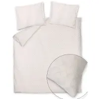 Vandyck Dekbedovertrek Pure Aura Stone Satijn-200 x 200 / 220 cm | 2-Persoons