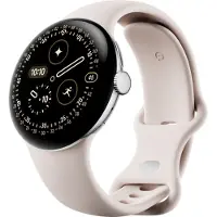 Google Pixel Watch 4 Zilver/Creme 41 mm