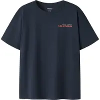 Name it Shirt 'NKMFELIX' navy / lichtblauw / lichtrood / wit