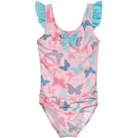 Playshoes UV-bescherming 'Schmetterlinge' lichtblauw / donkerblauw / rosa / rood