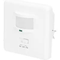 ORNO OR-CR-205 Unterputz Bewegungsmelder Innen mit Lichtschalter 160 Grad IP20 Weiß