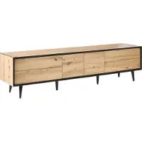 Beliani SILVERTON - TV-meubel - Lichtbruin - MDF
