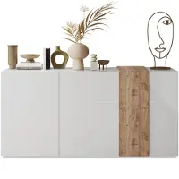 Vente-unique Buffet 3 deuren pluton l181 cm