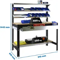 Simonwork (bancos De Trabajo) Bt1 Box Werkbank 1445x910x610 Mm