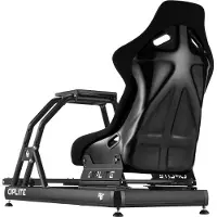 Oplite Cockpit de simulation de course R8 Fury Noir