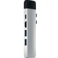 Satechi Type-C Pro Hub Ethernet & 4K HDMI Zilver