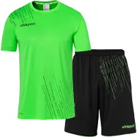 Uhlsport Score 26 Short Sleeve Set Groen,Zwart 3XL Man
