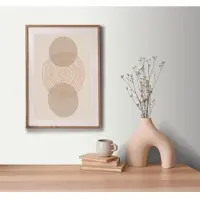 Living Walls DYNAMISCH BEHANG | Modern - Groen Oranje Bruin - Anna D'Andrea