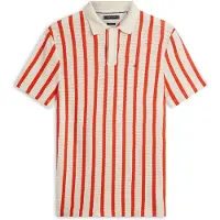 Tommy Hilfiger Shirt donkeroranje / offwhite