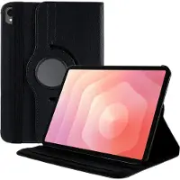 Cazy tablet Hoes geschikt voor Samsung Galaxy Tab S11 - 360° Draaibare Tablet Hoes - Zwart