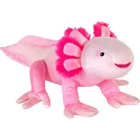 Sonstige Verlage Axolotl Knuffel - salamander - pluche - roze - 30 cm - dierenknuffel
