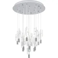 Stars of Light Unieke hanglamp Alemdina chroom 3-staps CCT