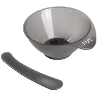 FOX Kleurkommetje met Roerder - 80ml - Grijs