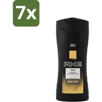 Axe XL - Douchegel - Gold - Oud Wood & Fresh Vanilla - Swag Fresh - 400 ml - Bulkverpakking - 7 stuks