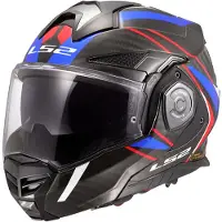 LS2 LS2FF901AdvantXCFutureIIWitBlauw06Systeemhelm Maat XS