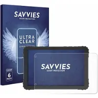 Savvies - Screenprotector voor DMD T880X 8" - Folie Beschermfolie transparant 6 Stuks