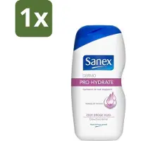 Sanex Dermo - Pro Hydraterend - Douchecrème - Zeer Droge Huid - 500 ml - 1 stuk