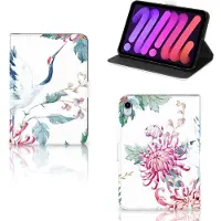 B2Ctelecom iPad Mini 6 (2021) Flip Case Bird Flowers