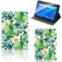 B2Ctelecom Lenovo Tab E10 Tablet Cover Orchidee Groen
