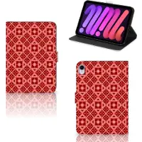 B2Ctelecom iPad Mini 6 (2021) Tablet Hoes Batik Rood