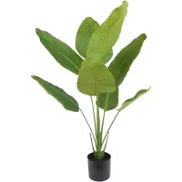 Silk-ka Kunstplant voor Binnen Strelitzia Groen 150 cm