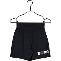 Björn Borg sportshort Borg zwart Sportbroek Jongens/Meisjes Polyester Logo - maat 146-152