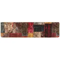 vidaXL Tapijt Runner MARSA Multikleur 80 x 350 cm Polyester en PVC