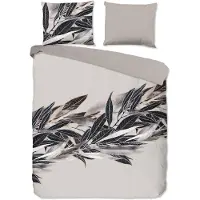 Good Morning Dekbedovertrek Katoen Renforcé Gisele - grey 200x200/220cm