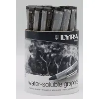 Lyra aquarel grafiet krijtset