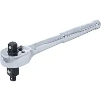 Bgs 3-in-1 Ratel Sleutel 1/4", 3/8", 1/2" - 72 Tanden