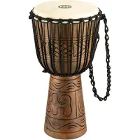 Meinl Headliner Artifact Series 12" Rope Tuned Djembe Brown
