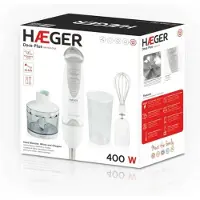 Haeger Handmixer Haeger Doce plus, wit, 400 W, 400 watt