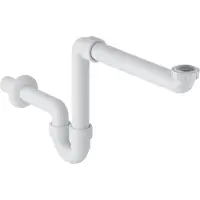 Geberit 754003 Ruimtebesparend Wastafelsifon 40mm wit