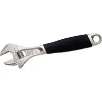 Bahco Ergo Large Opening Center Knurled With Rubber Handle And Chrome Finish Pliers 32 Mm 170 Mm