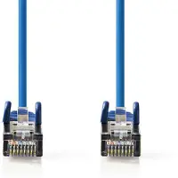 Nedis CAT5e Netwerkkabel | SF/UTP | RJ45 Male | RJ45 Male | 15.0 m | Rond | PVC | Blauw | Polybag