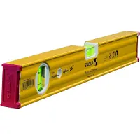 Stabila Type 80 ASM 19177 Metalen waterpas Incl. magneet 40 cm 0.75 mm/m