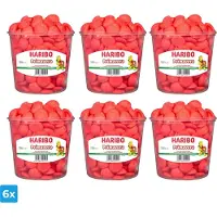 Haribo Schuim Primavera Aardbeien (6x 150 stuks)