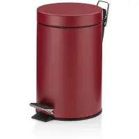 kela Prullenbak Monaco Pedaal 3L Raspberry Red