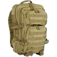 Mil-Tec US Assault Pack L, rugzak ,Beige (Coyote)
