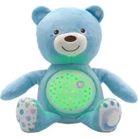 Chicco First Dreams beer met projector - blauw