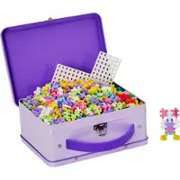 Plus plus Plus-Plus reiskoffer pastel: 600 stuks (7003)