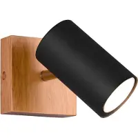 TRIO MARLEY spot mat zwart - GU10 - 15 W