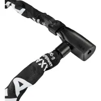 Axa Kettingslot Absolute - Zwart - Lengte 90cm Ø8mm
