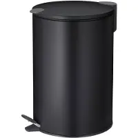kela Pedaal Afvalemmer, 12 L, Zwart - | Mats