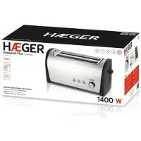 Big Buy Cooking Toaster Haeger Desayuno Plus, 1400 Watt
