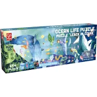 Hape Puzzle XXL 200 pièces Vie Aquatique