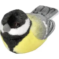 Wild republic - Plush Toy Bird With Sound 18 cm Great Tit